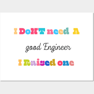 Engineer Profession Posters and Art